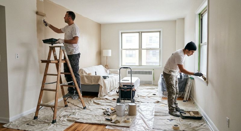 Interior Trim Painting in Waco, TX