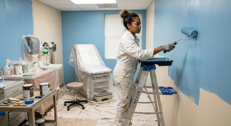Waiting Room Painting in Longmont, CO